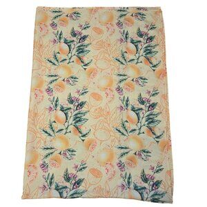 YiHomeR Lemon Bliss Print Zippered Umbrella Tablecloth Indoor Outdoor